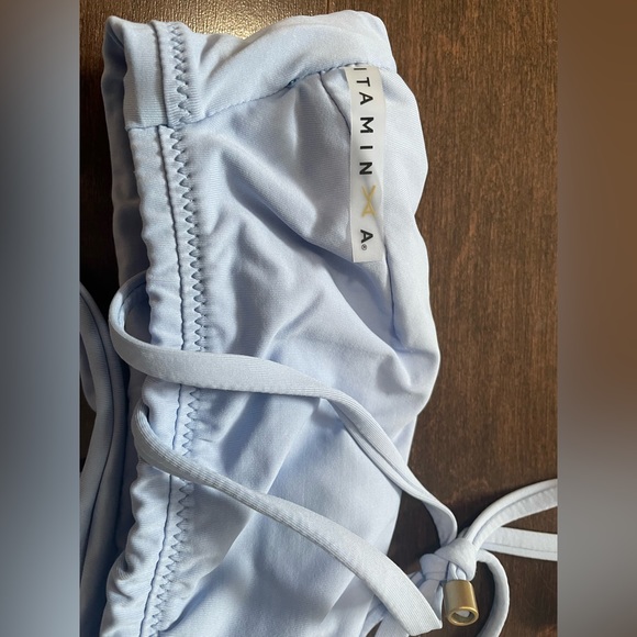 Vitamin A Baby Blue Bikini - Small / NEW - Picture 3 of 4